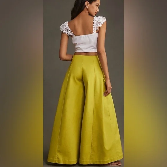 Anthropologie Maeve wide leg pants. Size 2. Excellent condition! - Picture 2 of 2